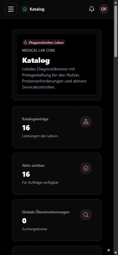 Verfügbare Dienstleistungen klar halten. · Mobilgerät