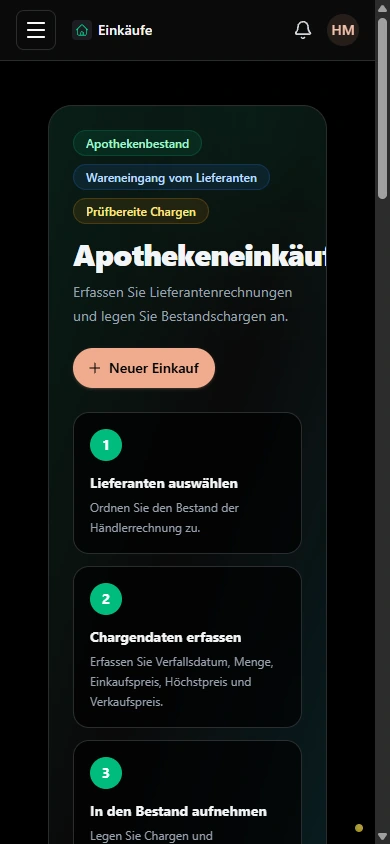 Verfolgen Sie die Einkaufsaktivität. · Mobilgerät