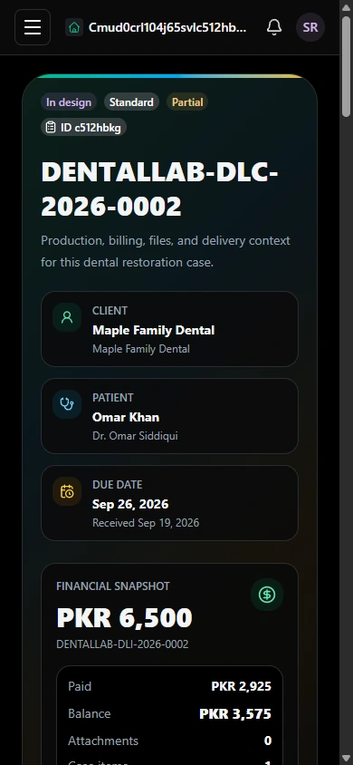 Know what is being made—and when it is due. · Mobile