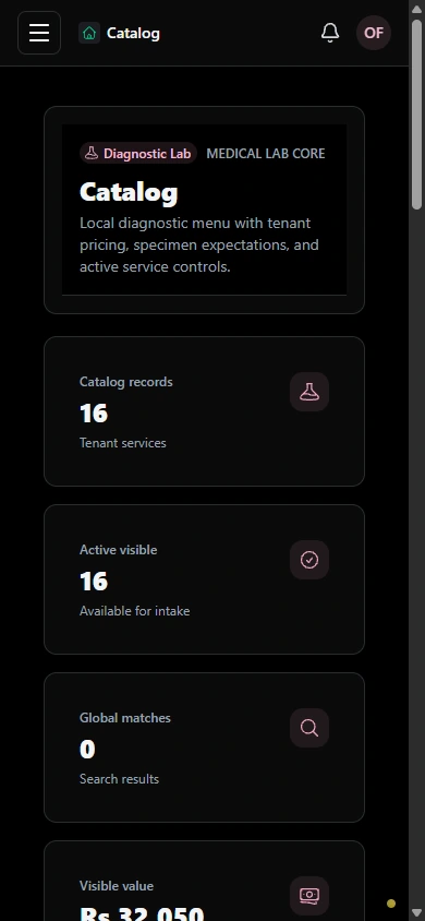 Keep available services clear. · Mobile