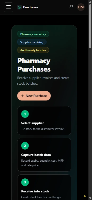 Follow purchasing activity. · Mobile