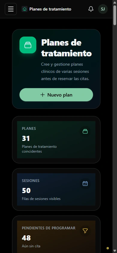 Organice la atención propuesta. · Móvil