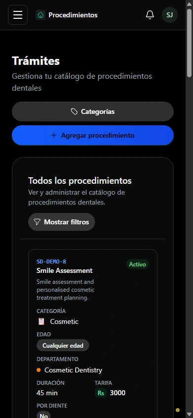 Ofrezca al equipo una referencia común de procedimientos. · Móvil