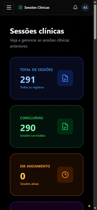 Mantenha as consultas em andamento. · Celular